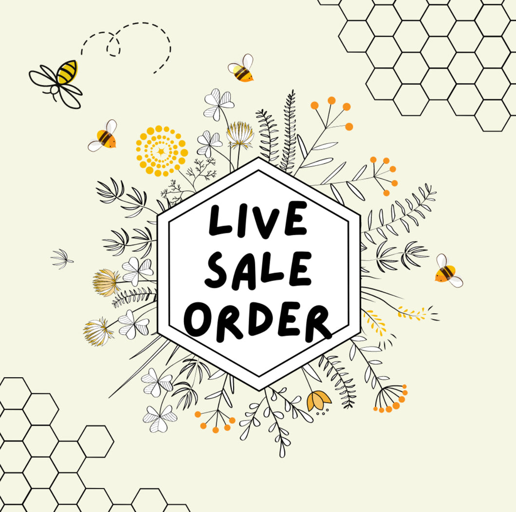 Ashley R.- Live Sale Order