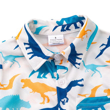 Load image into Gallery viewer, Boy’s Dinosaur Button Up