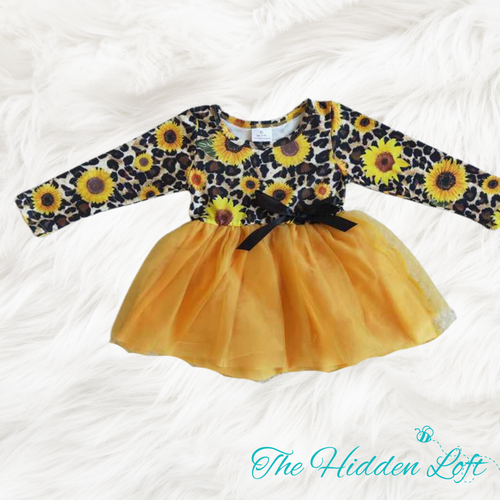 Sunflower Tutu Dress