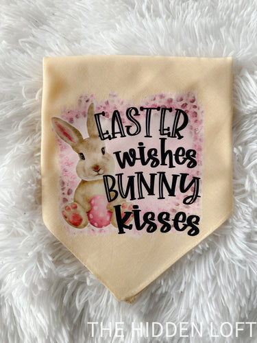 Easter Wishes & Bunny Kisses Pet Bandana