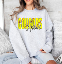 Load image into Gallery viewer, Cougars Softball Sweatshirt