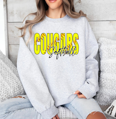 Cougars Softball Sweatshirt