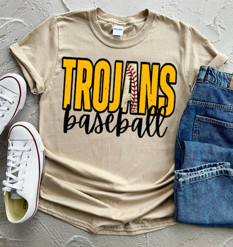 Trojans Baseball T-Shirt