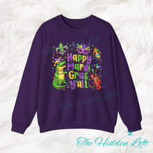 Load image into Gallery viewer, Happy Mardi Gras Y’all Sweatshirt
