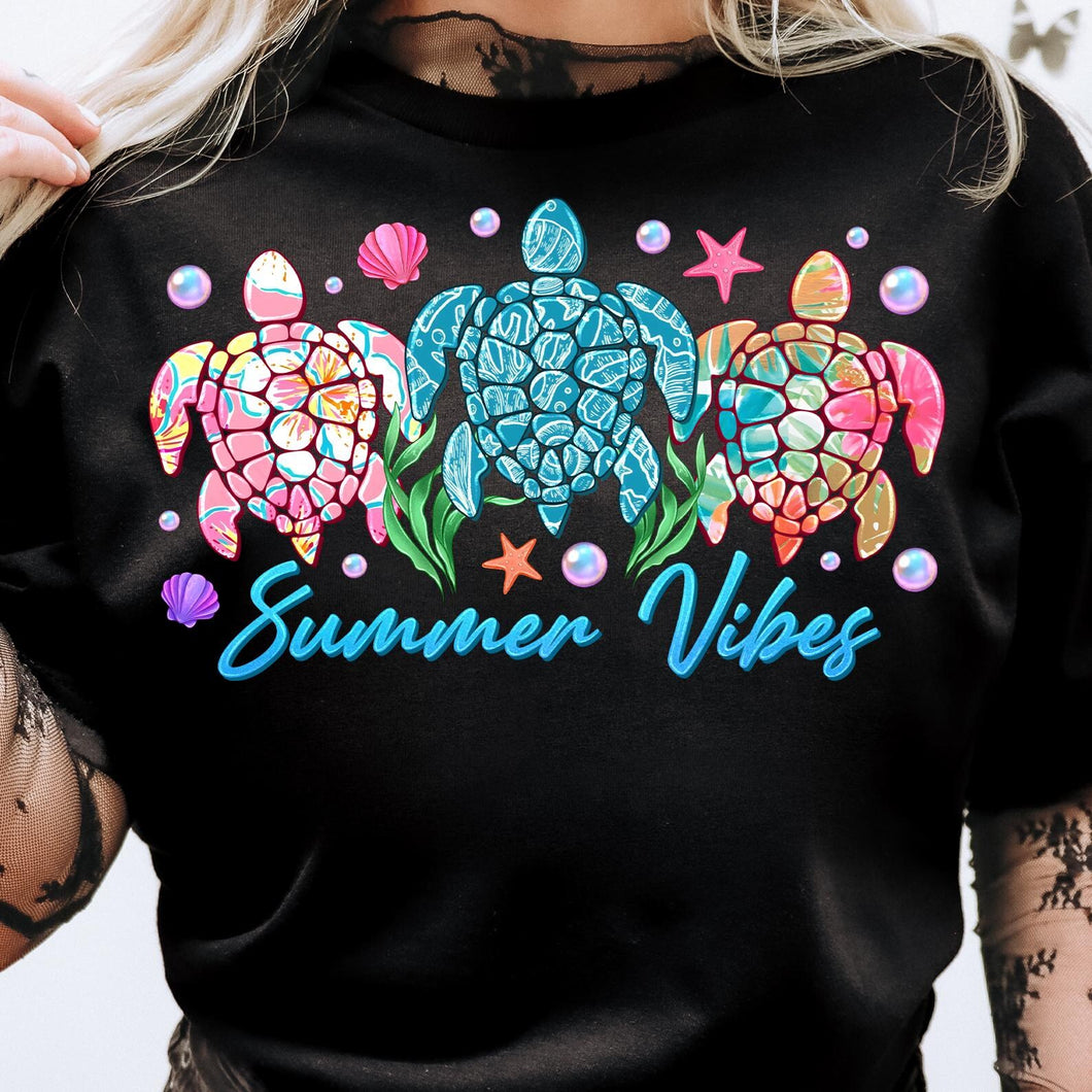 Turtle Summer Vibes T-shirt