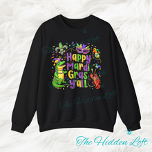 Load image into Gallery viewer, Happy Mardi Gras Y’all Sweatshirt
