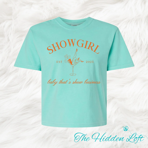 Baby That’s Show Business Crop Tee