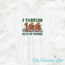 Load image into Gallery viewer, Tackled 100 Days of School T-Shirt