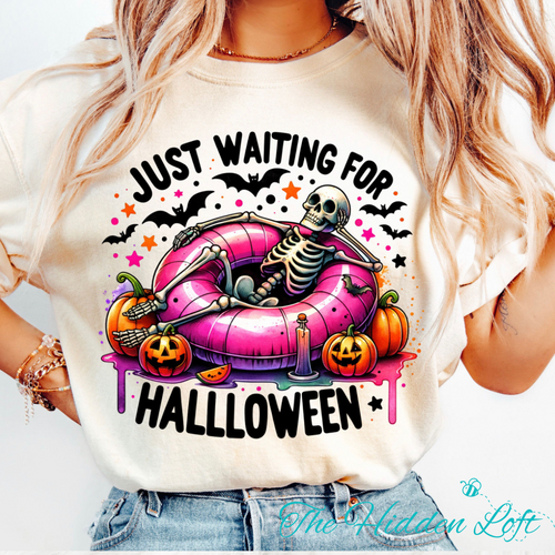 Just Waiting on Halloween T-Shirt