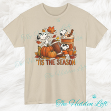 Load image into Gallery viewer, Tis The Season Snoopy T-￼shirt