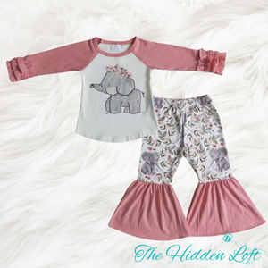 Elephant Bell Bottom Outfit