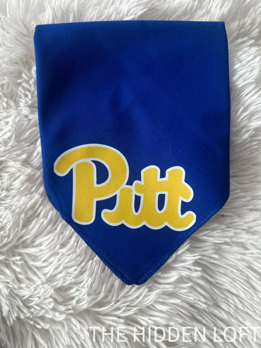 Pitt Logo Pet Bandana