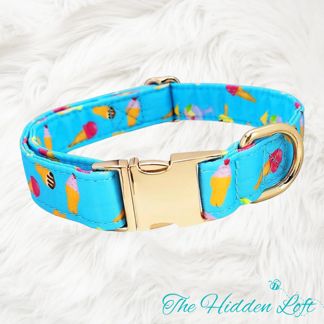 Ice Cream Dog Collar