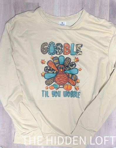 Women’s Gobble til You Wobble Lightweight Sweatshirt