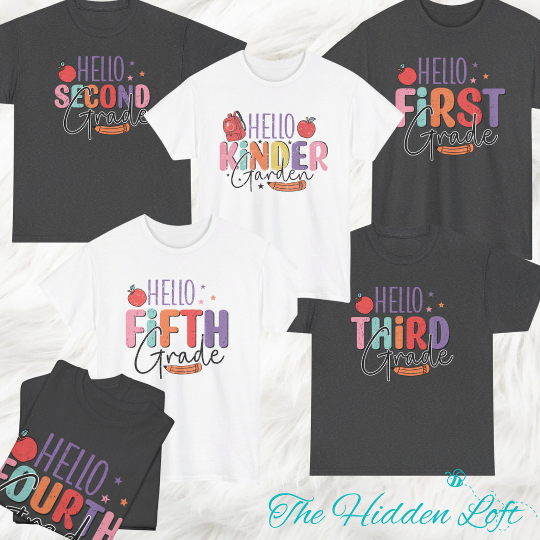 Hello Grade T-Shirts