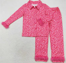 Load image into Gallery viewer, Pink Leopard Mommy &amp; Me Pajama Sets