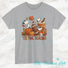Load image into Gallery viewer, Tis The Season Snoopy T-￼shirt