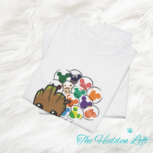 Load image into Gallery viewer, Tree Character with Balloons T-Shirt