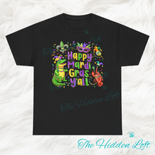 Load image into Gallery viewer, Happy Mardi Gras Y’all T-shirt