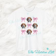 Load image into Gallery viewer, Beagles and Bows T-shirt
