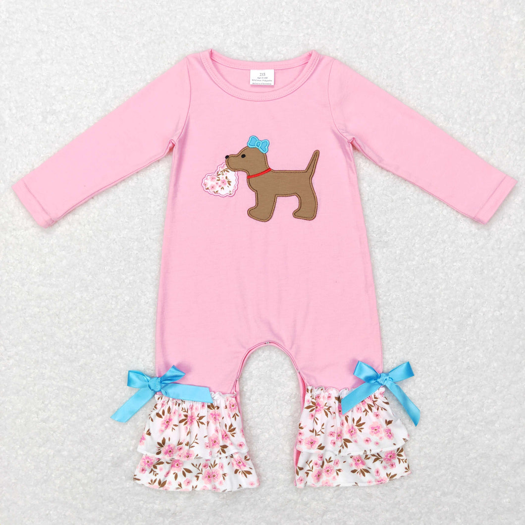 Valentine Pup Baby Romper