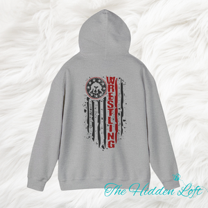 Wrestling Flag Hooded Sweatshirt