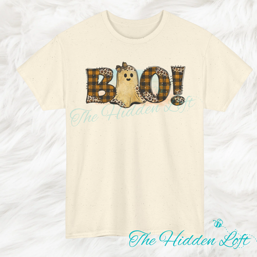Plaid Boo T-Shirt
