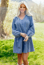 Load image into Gallery viewer, Oversize Denim Dress