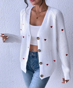 Women’s Heart Sweater