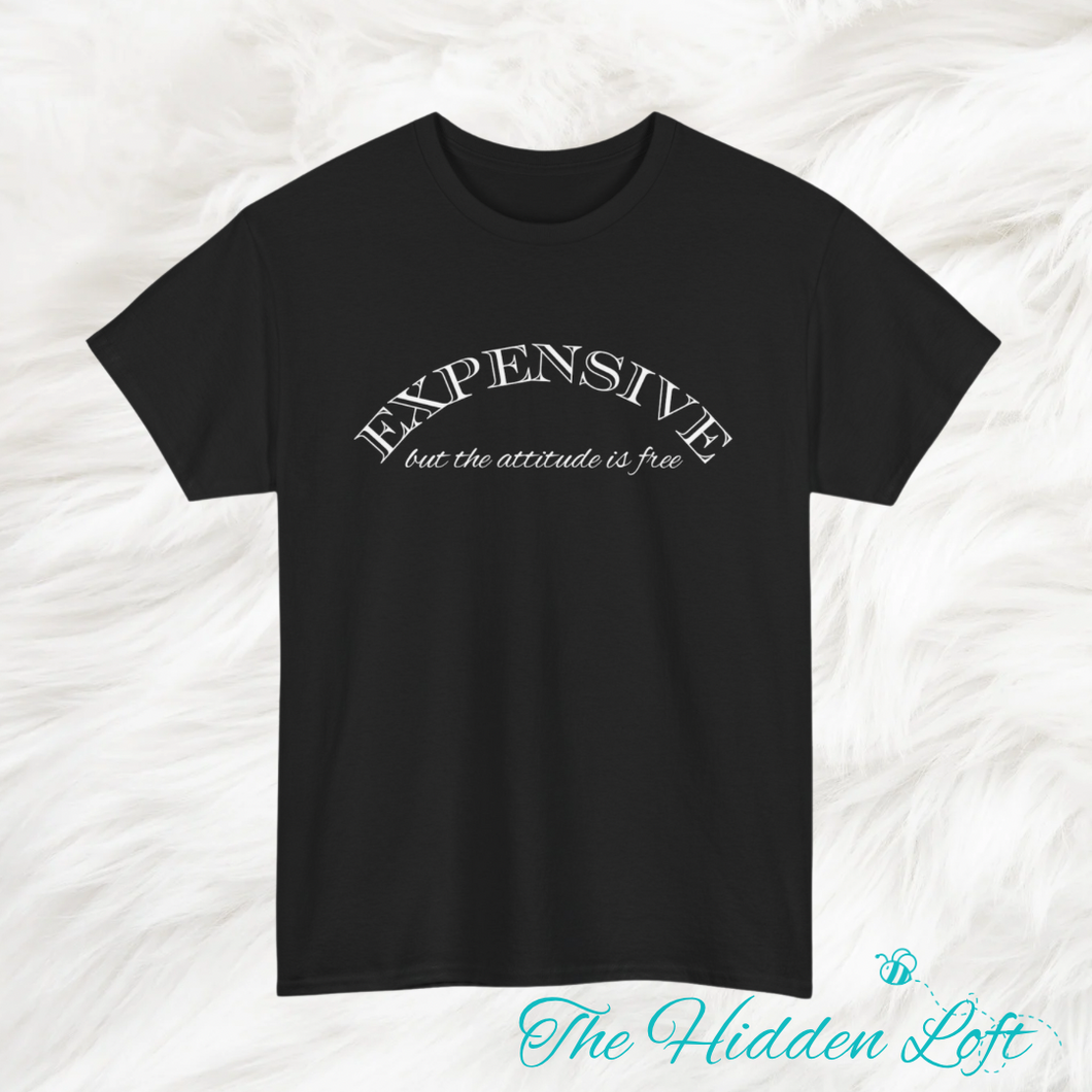 Expensive but the attitude is free T-shirt
