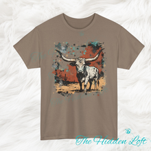 Load image into Gallery viewer, Western Longhorn T-shirt