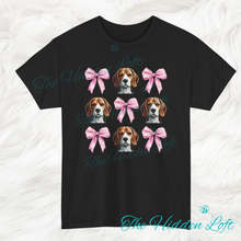 Load image into Gallery viewer, Beagles and Bows T-shirt