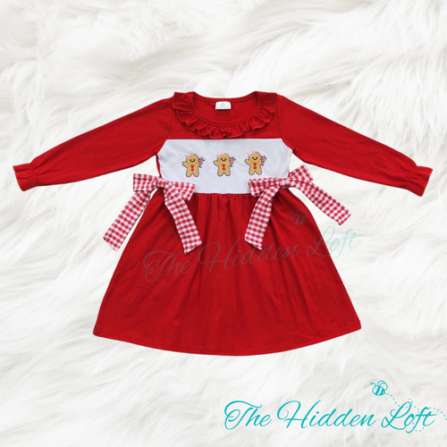 Red Gingerbread Dress