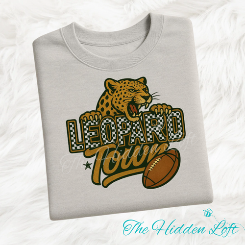 Leopard Town Sweatshirt