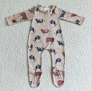 Cow Footed Romper