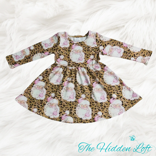 Leopard Santa Dress