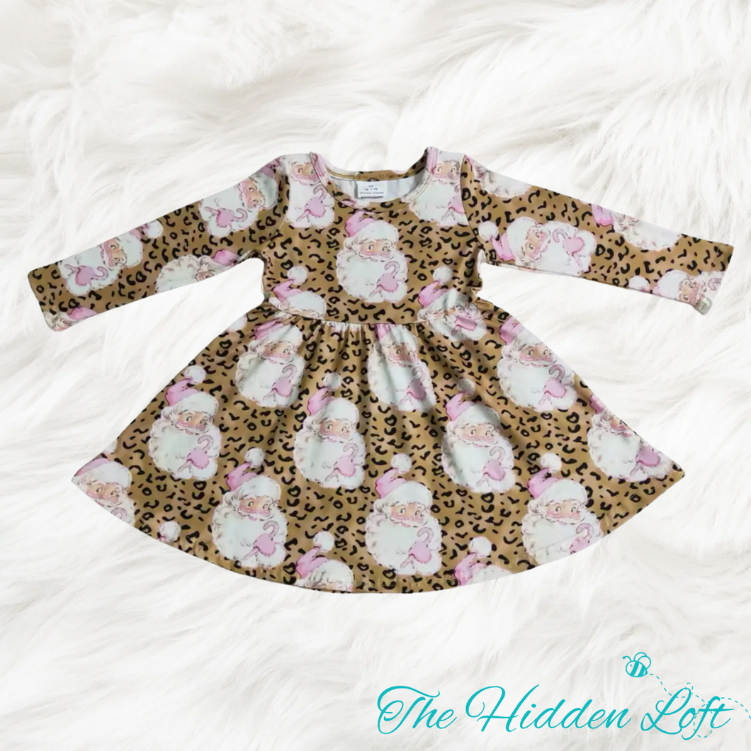 Leopard Santa Dress