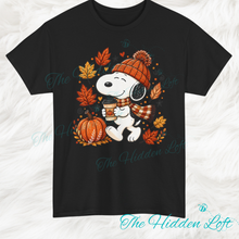 Load image into Gallery viewer, Pumpkin Spice Snoopy T-shirt