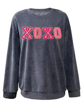 Load image into Gallery viewer, XOXO Ribbed Long Sleeve