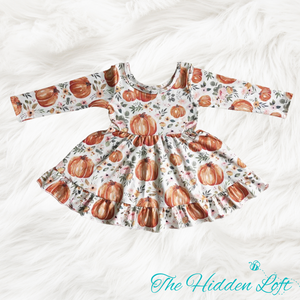 Floral Pumpkin Dress