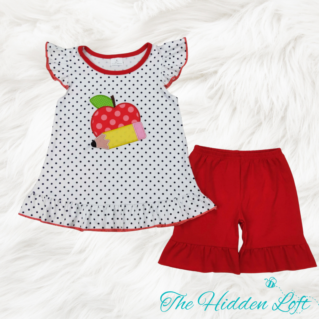 Polka Dot Back to School Outfit