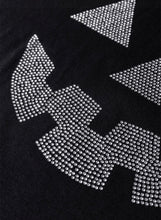 Load image into Gallery viewer, Rhinestone Pumpkin Face Top