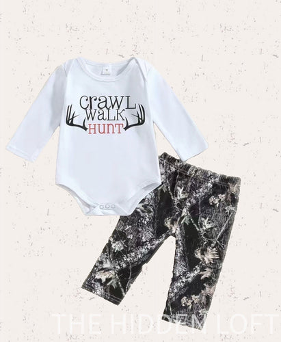 Crawl Walk Hunt Outfit