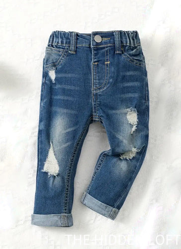 Distressed Baby Jeans