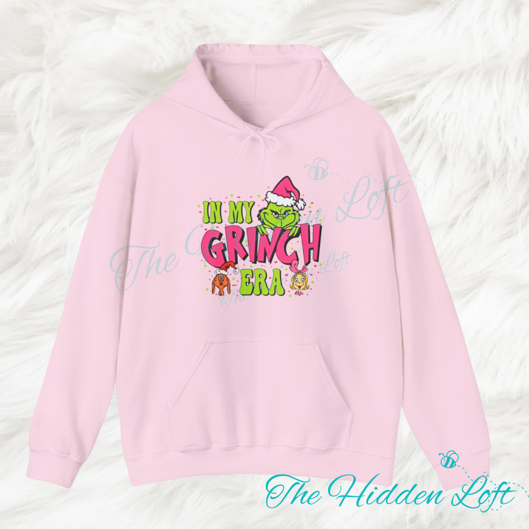In My Grinch Era Hooded Sweatshirt