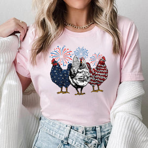 Patriotic Chicken T-Shirt