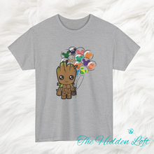 Load image into Gallery viewer, Tree Character with Balloons T-Shirt