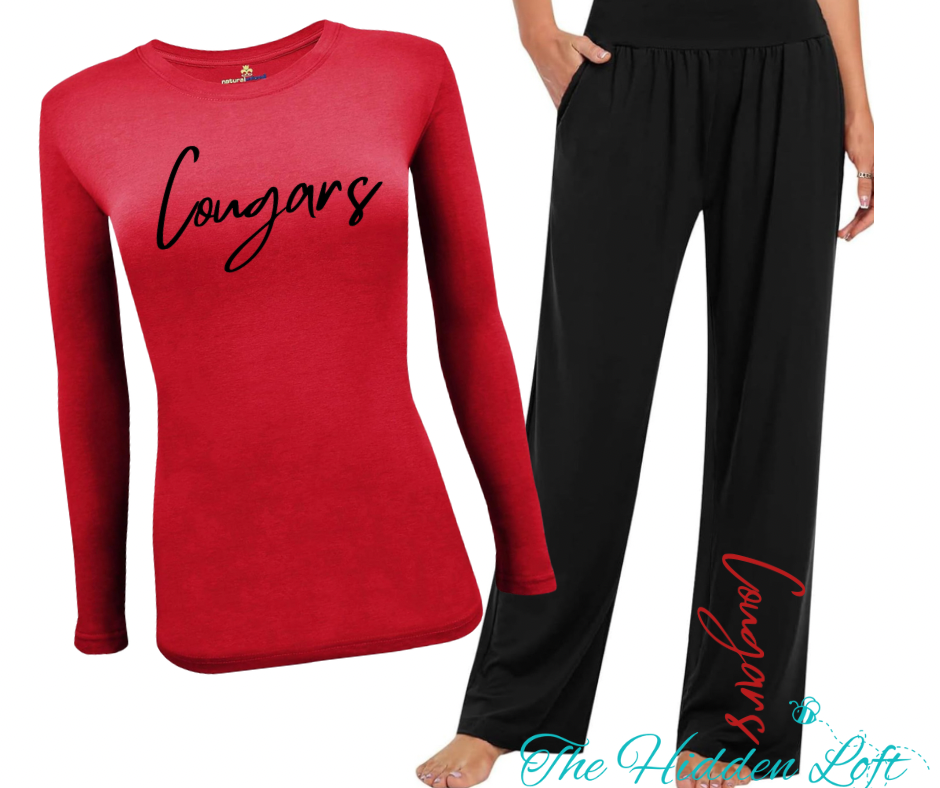 Cougars Script Lounge Set