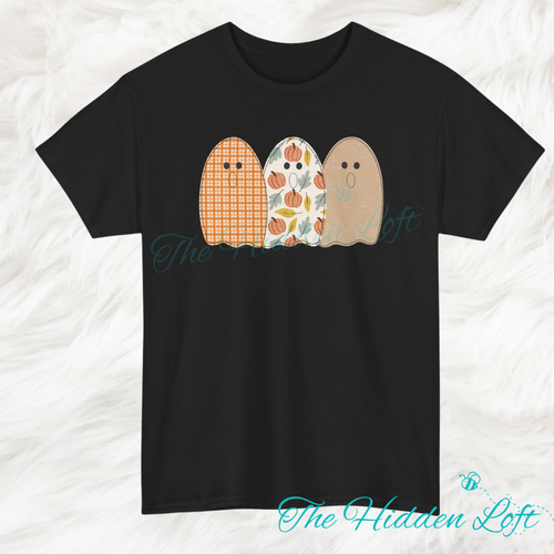 Quilted Ghost Trio T-Shirt
