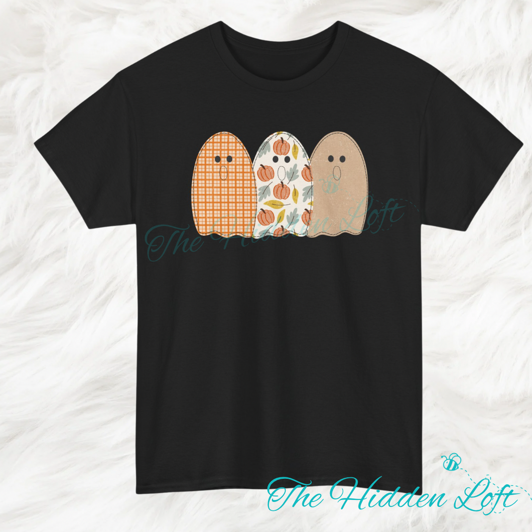 Quilted Ghost Trio T-Shirt